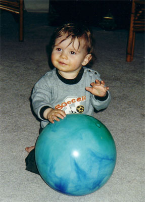 Playing with a ball